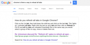 Chrome steps to reload all tabs